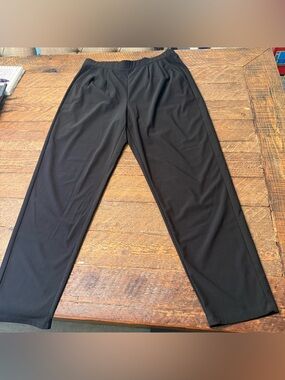 Women’s Black Casual Stretch Pants (Size M)